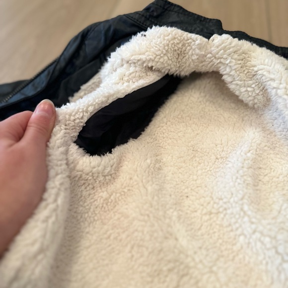 H&M Lined Faux Leather Jacket - Picture 7 of 9